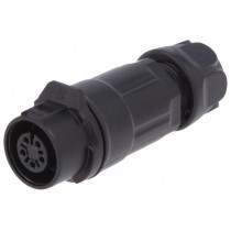 0260 05; Plug; Connector: circular; size 12; 02; female; PIN: 5; for latch; LUMBERG 0260 05; Plug; Connector: circular; size 12; 02; female; PIN: 5; for latch; LUMBERG