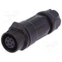 0260 06; Plug; Connector: circular; size 12; 02; female; PIN: 6; for latch; LUMBERG 0260 06; Plug; Connector: circular; size 12; 02; female; PIN: 6; for latch; LUMBERG