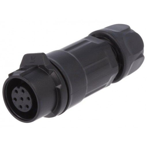 0260 07; Plug; Connector: circular; size 12; 02; female; PIN: 7; for latch; LUMBERG 0260 07; Plug; Connector: circular; size 12; 02; female; PIN: 7; for latch; LUMBERG