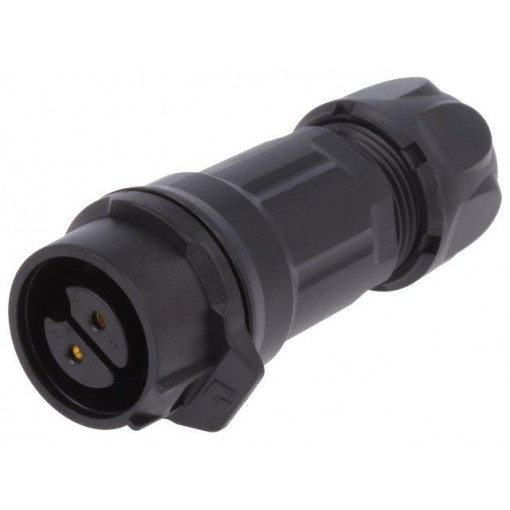 0261 02; Plug; Connector: circular; size 16; 02; female; PIN: 2; for latch; LUMBERG 0261 02; Plug; Connector: circular; size 16; 02; female; PIN: 2; for latch; LUMBERG