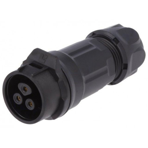 0261 03; Plug; Connector: circular; size 16; 02; female; PIN: 3; for latch; LUMBERG 0261 03; Plug; Connector: circular; size 16; 02; female; PIN: 3; for latch; LUMBERG
