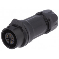 0261 05; Plug; Connector: circular; size 16; 02; female; PIN: 5; for latch; LUMBERG 0261 05; Plug; Connector: circular; size 16; 02; female; PIN: 5; for latch; LUMBERG