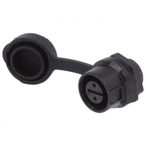 0270 02; Socket; Connector: circular; size 12; 02; female; PIN: 2; for latch; LUMBERG