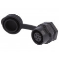 0270 06; Socket; Connector: circular; size 12; 02; female; PIN: 6; for latch; LUMBERG