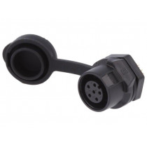 0270 06; Socket; Connector: circular; size 12; 02; female; PIN: 6; for latch; LUMBERG