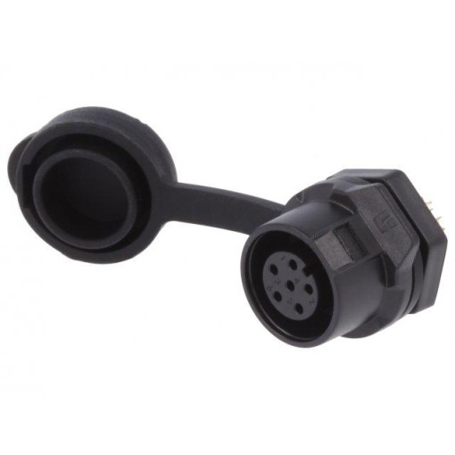 0270 06; Socket; Connector: circular; size 12; 02; female; PIN: 6; for latch; LUMBERG