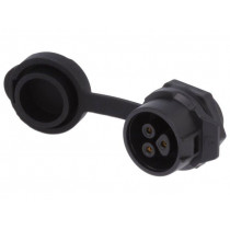 0271 03; Socket; Connector: circular; size 16; 02; female; PIN: 3; for latch; LUMBERG