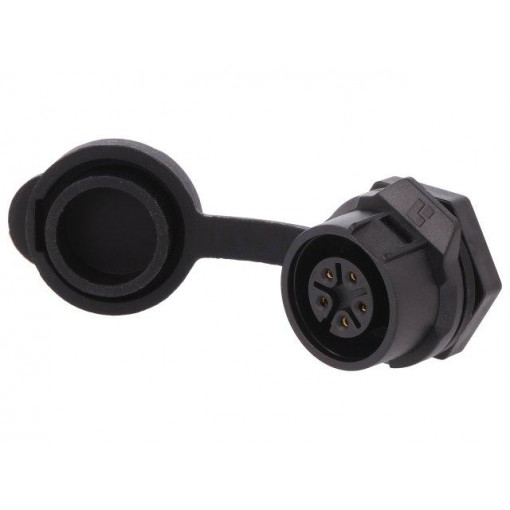 0271 05; Socket; Connector: circular; size 16; 02; female; PIN: 5; for latch; LUMBERG