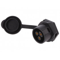 0272 03; Socket; Connector: circular; size 20; 02; female; PIN: 3; for latch; LUMBERG