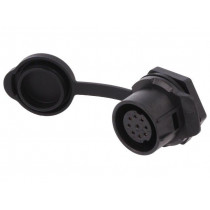 0272 09; Socket; Connector: circular; size 20; 02; female; PIN: 9; for latch; LUMBERG