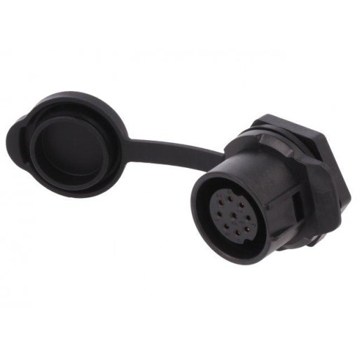 0272 09; Socket; Connector: circular; size 20; 02; female; PIN: 9; for latch; LUMBERG