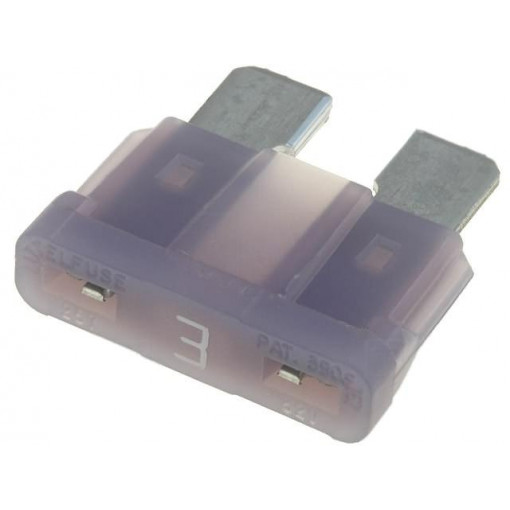 0287003.PXCN; Fuse: fuse; 3A; 32V; automotive; 19mm; ATO; LITTELFUSE 0287003.PXCN; Fuse: fuse; 3A; 32V; automotive; 19mm; ATO; LITTELFUSE