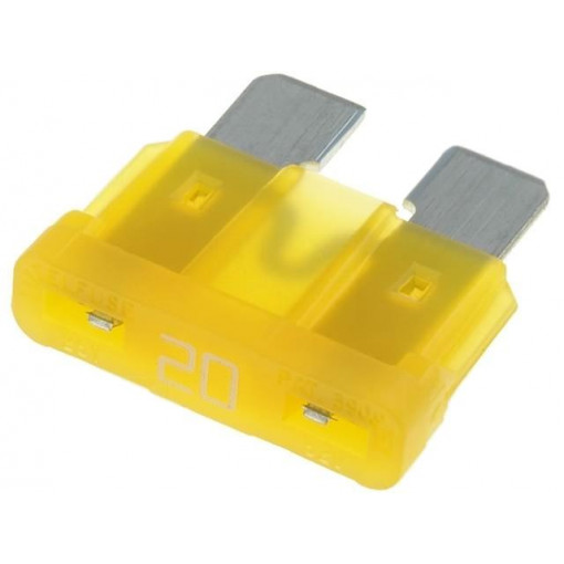 0287020.PXCN; Fuse: fuse; 20A; 32V; automotive; 19mm; ATO; LITTELFUSE 0287020.PXCN; Fuse: fuse; 20A; 32V; automotive; 19mm; ATO; LITTELFUSE