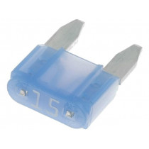 0297015.WXNV; Fuse: fuse; 15A; 32V; automotive; 10,9mm; MINI; LITTELFUSE 0297015.WXNV; Fuse: fuse; 15A; 32V; automotive; 10,9mm; MINI; LITTELFUSE