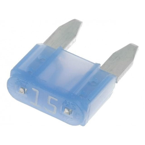 0297015.WXNV; Fuse: fuse; 15A; 32V; automotive; 10,9mm; MINI; LITTELFUSE