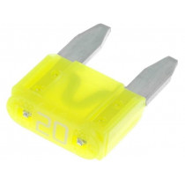 0297020.WXNV; Fuse: fuse; 20A; 32V; automotive; 10,9mm; MINI; LITTELFUSE 0297020.WXNV; Fuse: fuse; 20A; 32V; automotive; 10,9mm; MINI; LITTELFUSE
