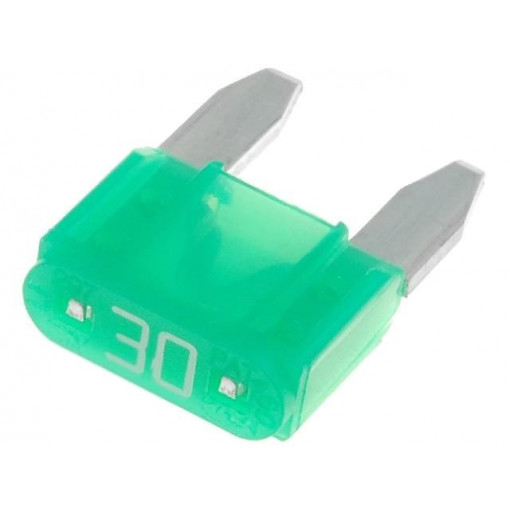 0297030.WXNV; Fuse: fuse; 30A; 32V; automotive; 10,9mm; MINI; LITTELFUSE 0297030.WXNV; Fuse: fuse; 30A; 32V; automotive; 10,9mm; MINI; LITTELFUSE