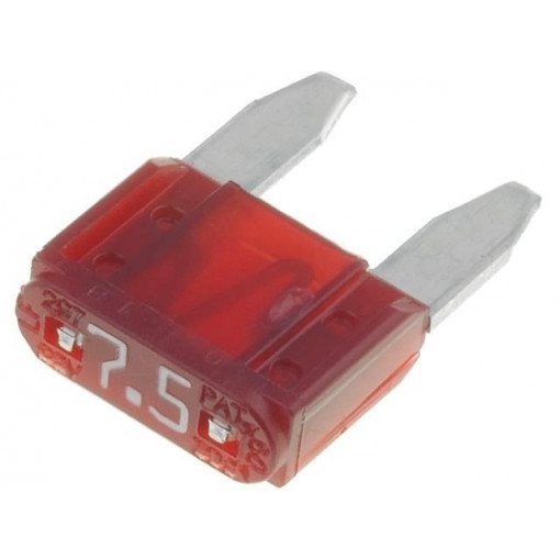 029707.5WXNV; Fuse: fuse; 7.5A; 32V; automotive; 10,9mm; MINI; LITTELFUSE 029707.5WXNV; Fuse: fuse; 7.5A; 32V; automotive; 10,9mm; MINI; LITTELFUSE