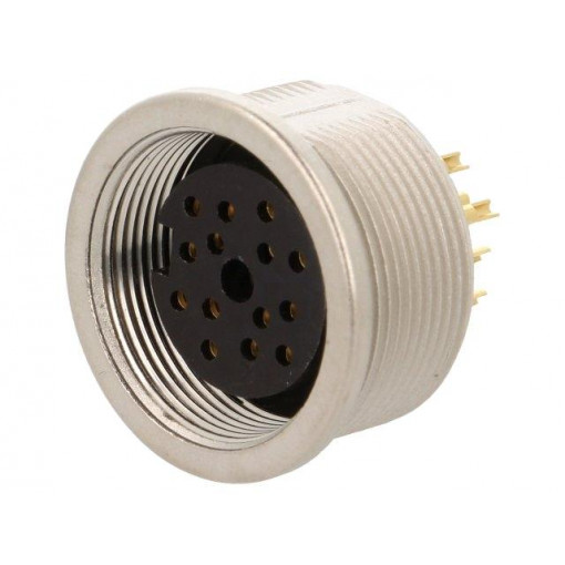 0304 14; Connector: M16; socket; female; soldering; PIN: 14; 3A; 60V; IP68; LUMBERG 0304 14; Connector: M16; socket; female; soldering; PIN: 14; 3A; 60V; IP68; LUMBERG