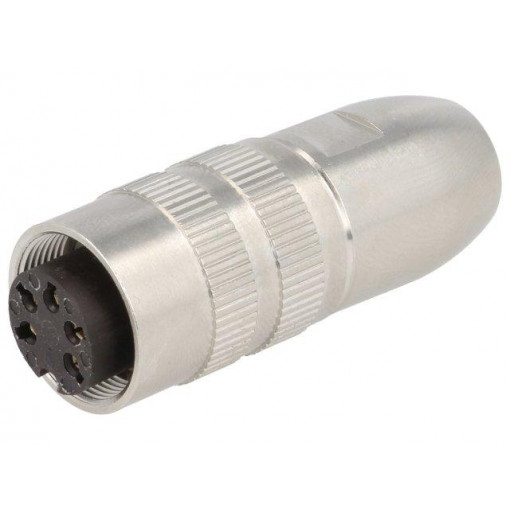 0322 05-1; Connector: M16; plug; female; soldering; for cable; PIN: 5; 5A; 250V; LUMBERG 0322 05-1; Connector: M16; plug; female; soldering; for cable; PIN: 5; 5A; 250V; LUMBERG