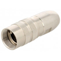 0322 12; Connector: M16; plug; female; soldering; for cable; PIN: 12; 3A; 60V; LUMBERG