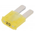 0327020.UXS; Fuse: fuse; 20A; 32VDC; automotive; 9,1mm; MICRO2; LITTELFUSE