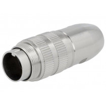 0332 14; Connector: M16; plug; male; soldering; for cable; PIN: 14; 3A; 60V; LUMBERG