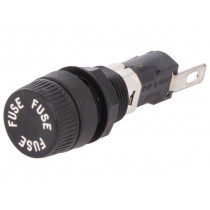 03450613H; Fuse holder; cylindrical fuses; 6,3x32mm; 16A; 250V; -40÷85°C; LITTELFUSE 03450613H; Fuse holder; cylindrical fuses; 6,3x32mm; 16A; 250V; -40÷85°C; LITTELFUSE