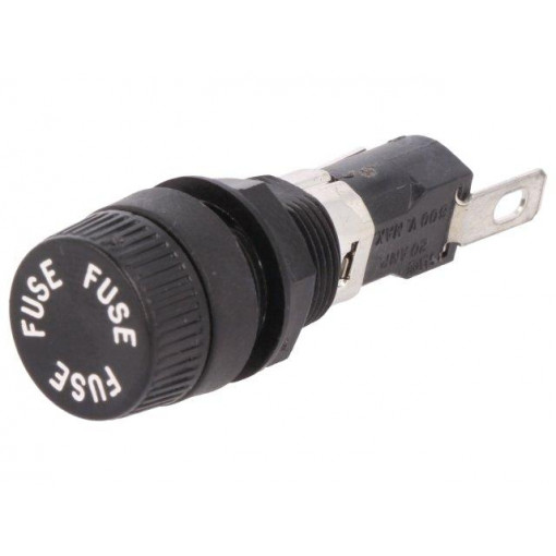 03450613H; Fuse holder; cylindrical fuses; 6,3x32mm; 16A; 250V; -40÷85°C; LITTELFUSE 03450613H; Fuse holder; cylindrical fuses; 6,3x32mm; 16A; 250V; -40÷85°C; LITTELFUSE