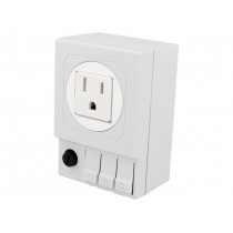 03504.0-00; USA-type socket; 125VAC; 6.3A; IP20; DIN; 92x62x48mm; STEGO 03504.0-00; USA-type socket; 125VAC; 6.3A; IP20; DIN; 92x62x48mm; STEGO