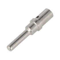 0460-204-12141; Contact; Size: 12; male; 2÷3mm2; nickel plated; crimped; bulk; DEUTSCH 0460-204-12141; Contact; Size: 12; male; 2÷3mm2; nickel plated; crimped; bulk; DEUTSCH