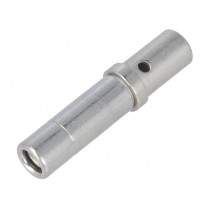 0462-203-12141; Contact; Size: 12; female; 2÷3mm2; nickel plated; crimped; bulk; DEUTSCH 0462-203-12141; Contact; Size: 12; female; 2÷3mm2; nickel plated; crimped; bulk; DEUTSCH