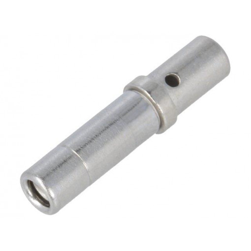 0462-203-12141; Contact; Size: 12; female; 2÷3mm2; nickel plated; crimped; bulk; DEUTSCH 0462-203-12141; Contact; Size: 12; female; 2÷3mm2; nickel plated; crimped; bulk; DEUTSCH