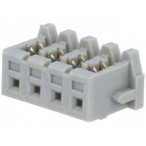 04KR-6H-P; Plug; IDC; female; KR; 2mm; PIN: 4; for cable; 100V; 1A; Layout: 1x4; JST 04KR-6H-P; Plug; IDC; female; KR; 2mm; PIN: 4; for cable; 100V; 1A; Layout: 1x4; JST