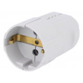 05180; Connector: AC supply; female; socket; 2P+PE; 230VAC; 16A; grey; IP20; PCE 05180; Connector: AC supply; female; socket; 2P+PE; 230VAC; 16A; grey; IP20; PCE