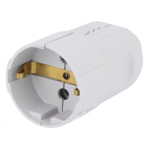 05180; Connector: AC supply; female; socket; 2P+PE; 230VAC; 16A; grey; IP20; PCE 05180; Connector: AC supply; female; socket; 2P+PE; 230VAC; 16A; grey; IP20; PCE