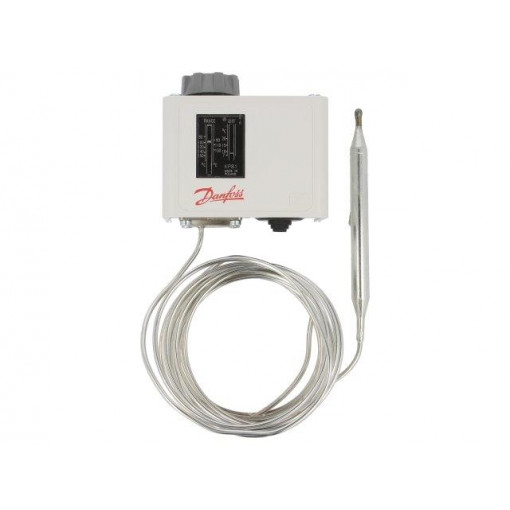 060L117066; Sensor: thermostat with capillary; Output conf: SPDT; 16A; 400VAC; DANFOSS