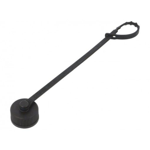 08 2424 010 000; Protection cover; for male M12 connectors; IP67; plastic; BINDER