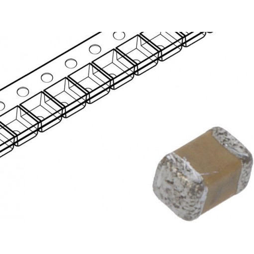 08055C154K4T2A; Capacitor: ceramic; MLCC; 150nF; 50V; X7R; ±10%; SMD; 0805; AVX