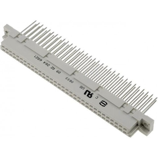 09022646821; Plug; DIN 41612; type B; female; PIN: 64; a+b; wrapped connections; HARTING