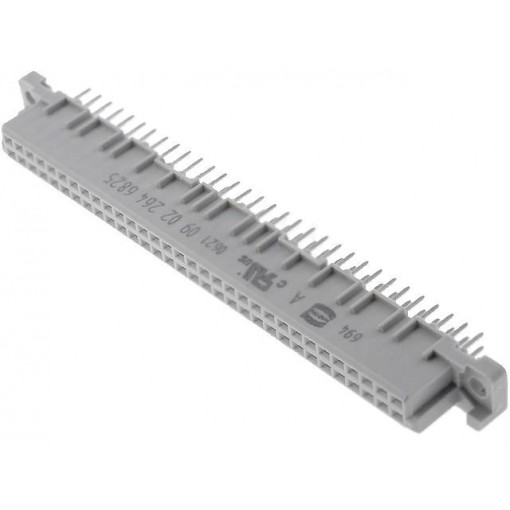 09022646825; Plug; DIN 41612; type B; female; PIN: 64; a+b; THT; straight; 2A; HARTING 09022646825; Plug; DIN 41612; type B; female; PIN: 64; a+b; THT; straight; 2A; HARTING