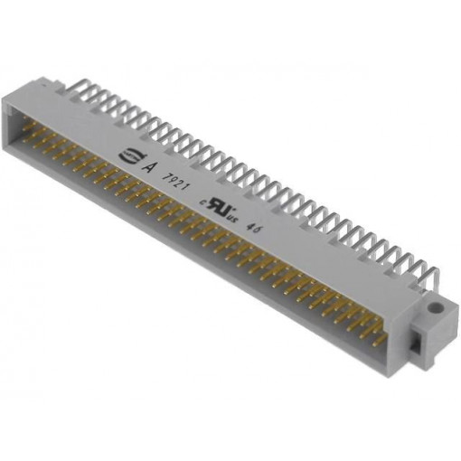 09031967921; Socket; DIN 41612; type C; male; PIN: 96; a+b+c; THT; angled 90°; HARTING