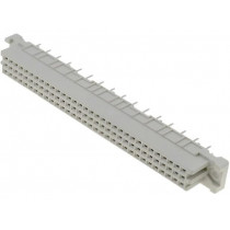 09032326825; Plug; DIN 41612; type C; female; PIN: 32; THT; straight; gold-plated; HARTING