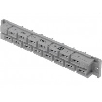 09062152821; Plug; DIN 41612; low profile; female; PIN: 15; THT; on PCBs; 15A; HARTING