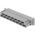 09062152871; Plug; DIN 41612; type H; female; PIN: 15; 6.3mm connectors; 15A; HARTING 09062152871; Plug; DIN 41612; type H; female; PIN: 15; 6.3mm connectors; 15A; HARTING