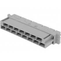 09062152871; Plug; DIN 41612; type H; female; PIN: 15; 6.3mm connectors; 15A; HARTING