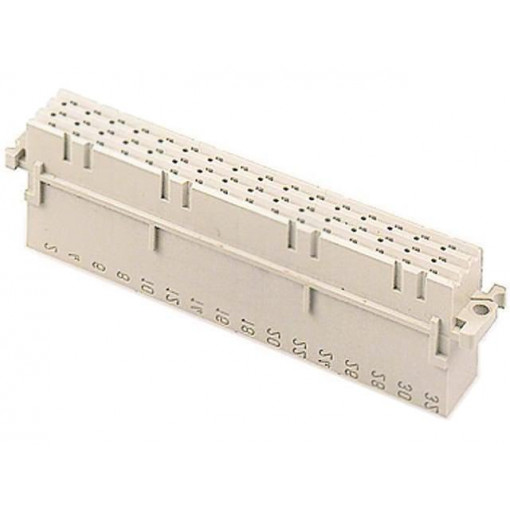 09062483201; Plug; DIN 41612; w/o contacts,type F; female; PIN: 48; d+b+z; 6A; HARTING