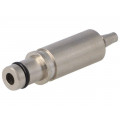 09140006303; Contact; male; Han Modular Pneumatic; Ø3mm pipe; brass; 10bar; HARTING 09140006303; Contact; male; Han Modular Pneumatic; Ø3mm pipe; brass; 10bar; HARTING