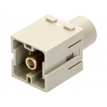 09140012662; Connector: rectangular; module; male; Han Modular 200A; PIN: 1; HARTING