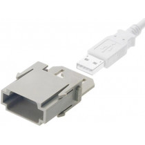 09140014601; Connector: HAN; module; male; Han Modular USB; 1A; 50V; UL94V-0; HARTING